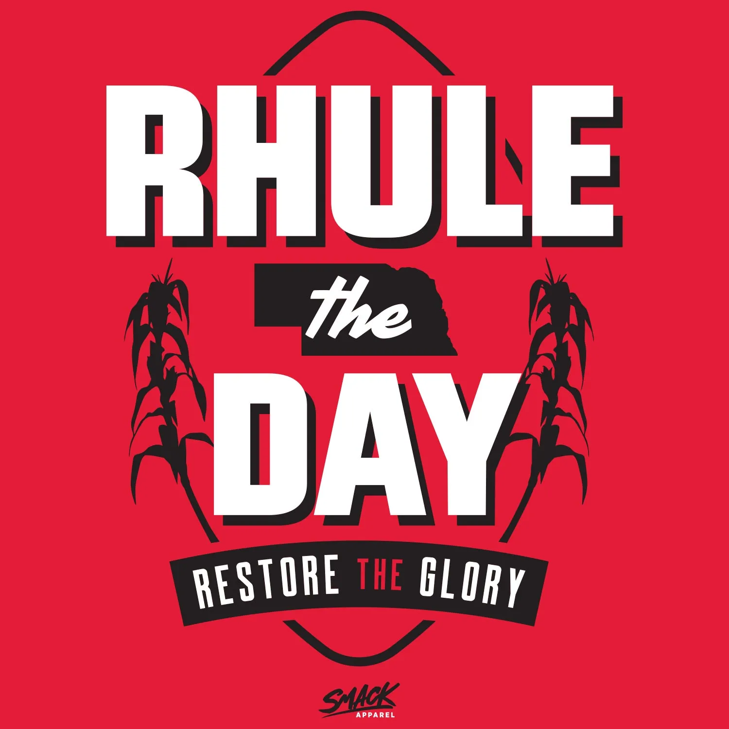 Rhule The Day T-Shirt for Nebraska College Fans (SM-5XL)