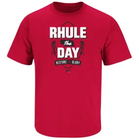 Rhule The Day T-Shirt for Nebraska College Fans (SM-5XL)