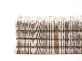 RoseBerry Beige Timber Hand Towel 19x30" 1pc