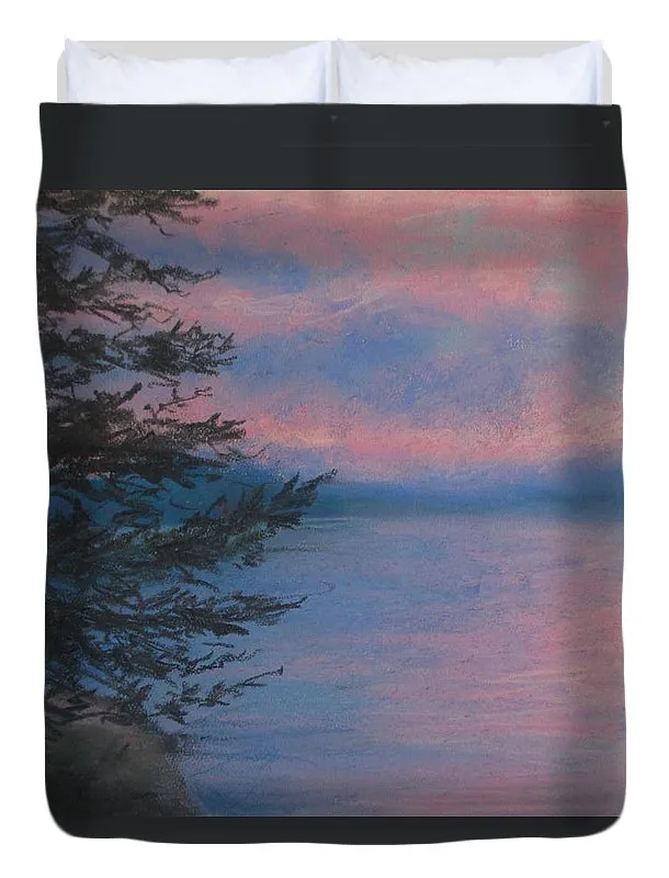 Rosey Sky Light - Duvet Cover