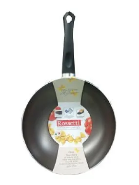 Rossetti Non-Stick Stir Fry Wok Milano 24 cm