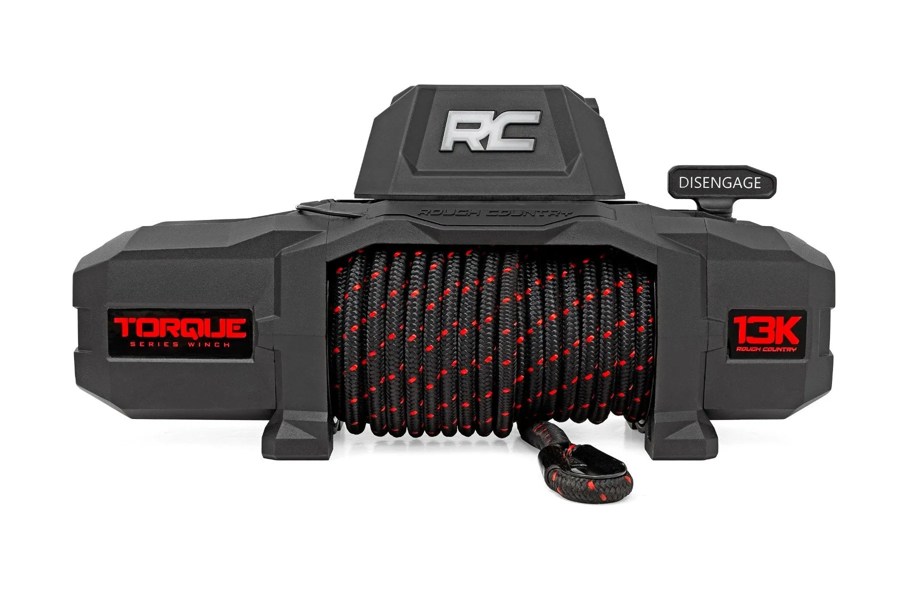 Rough Country 13,000 LBS Wireless Torque Winch 7hp- Recon Recovery