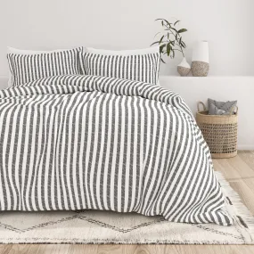 Rugged Stripes Pattern 3-Piece Duvet Cover Set (Sale)