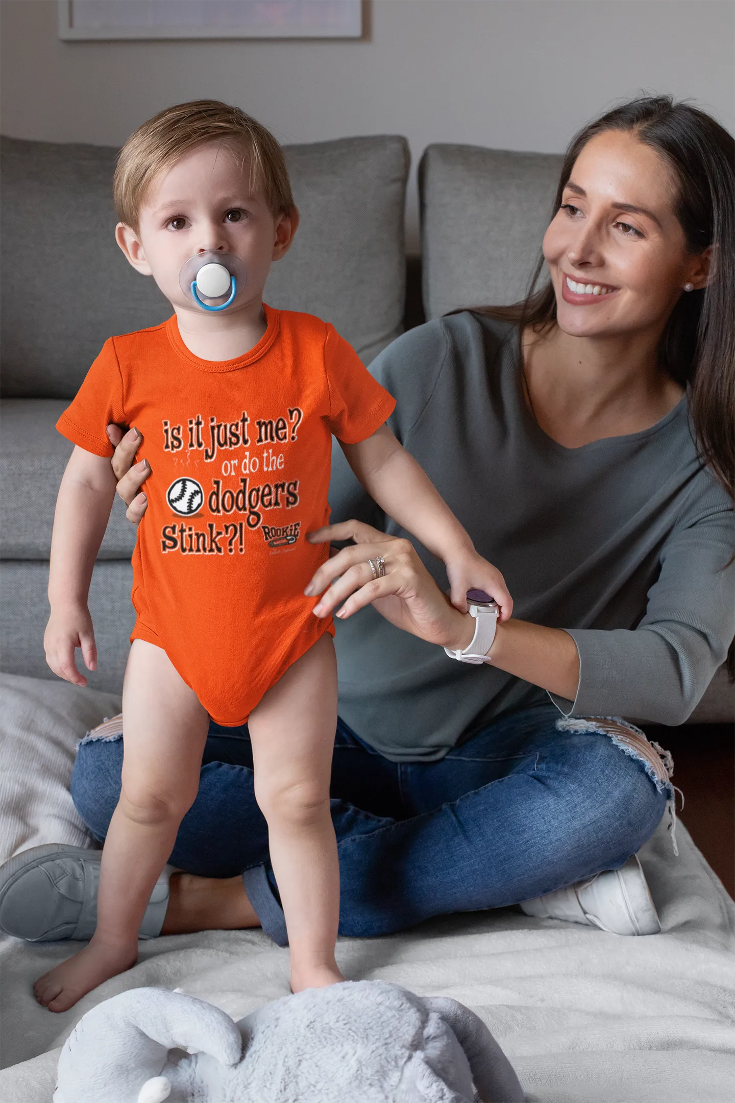 San Francisco Baseball Fans. is It Just Me? Onesie (NB-18M) & Toddler Tee (2T-4T)