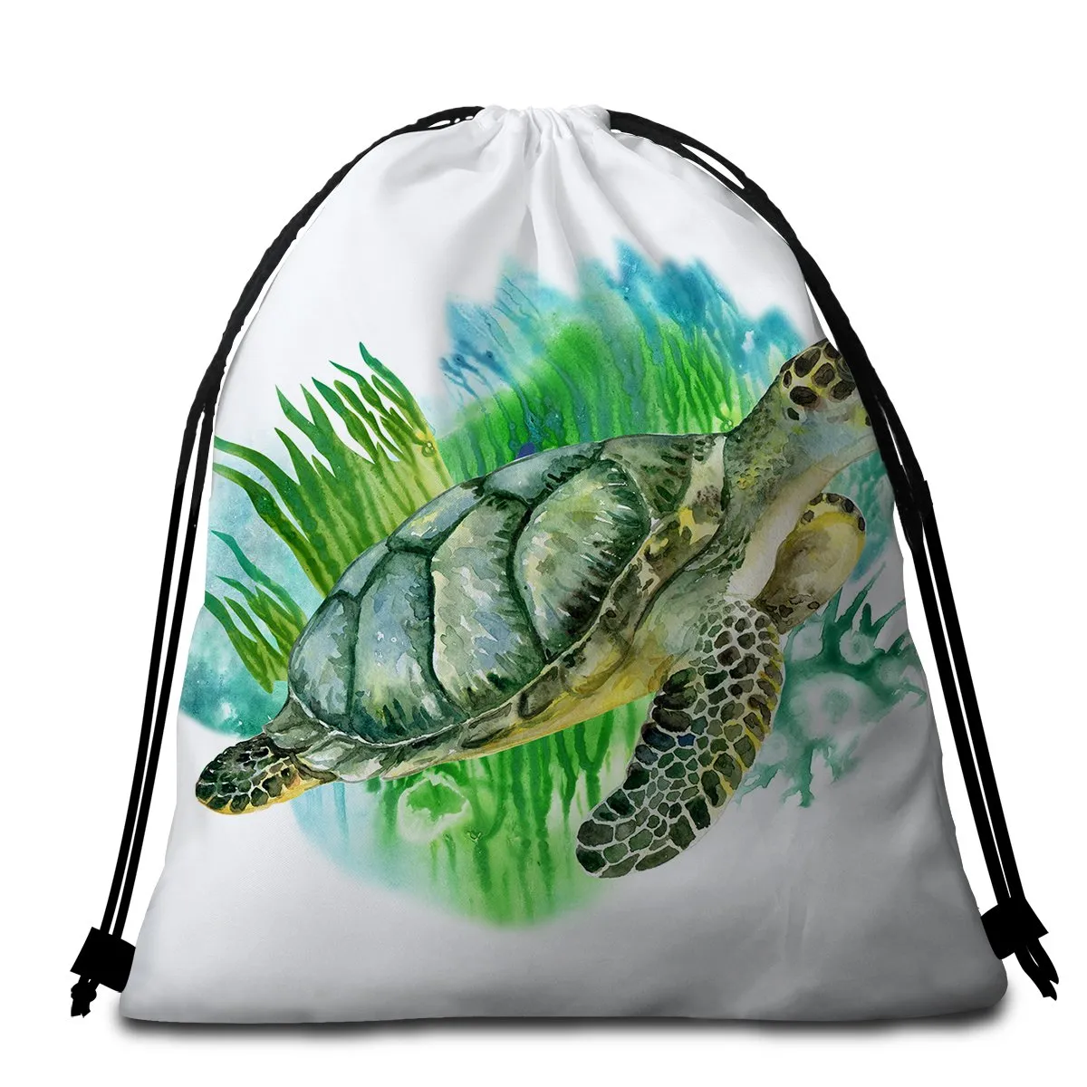 Sea Turtle Greens   Backpack