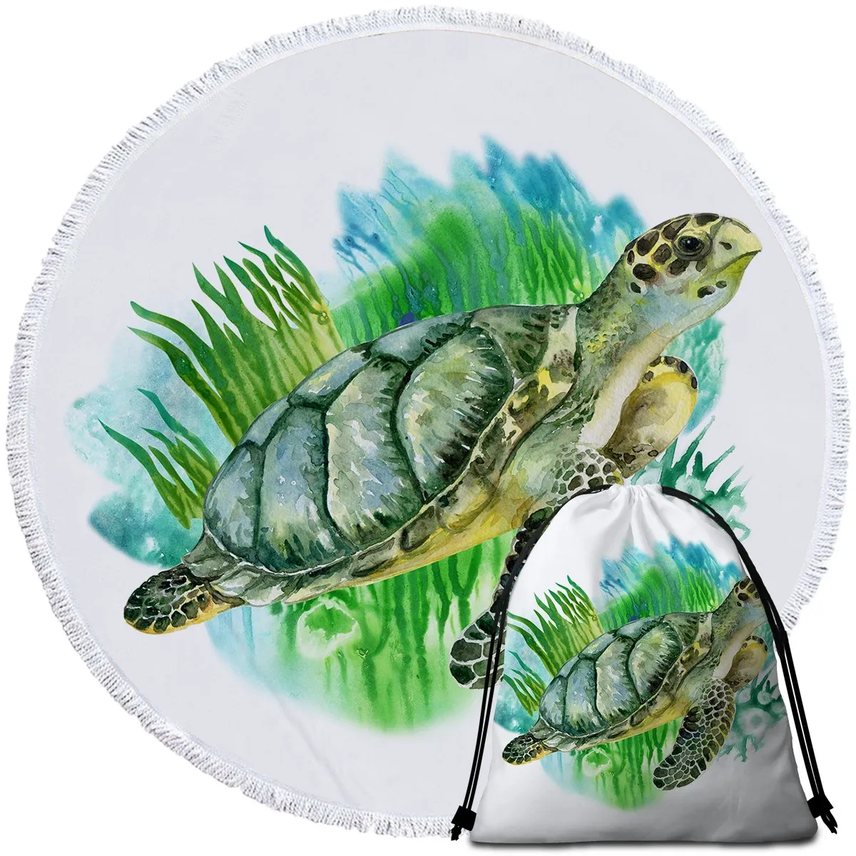 Sea Turtle Greens   Backpack