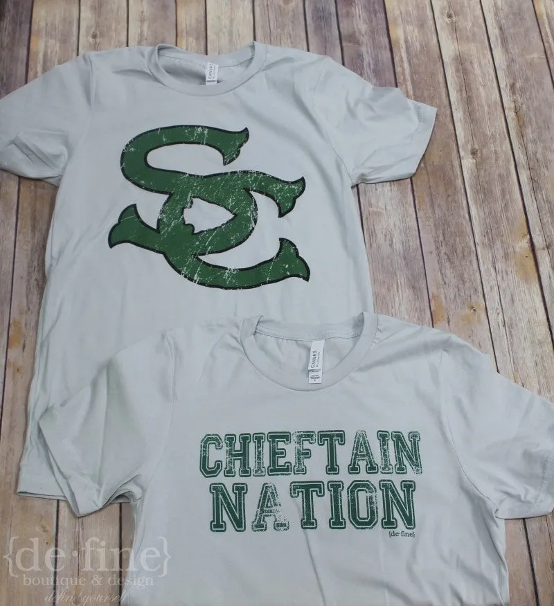 Seminole Chieftains Mascot or Chieftain Nation Tees