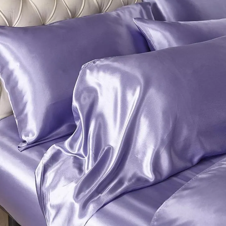 Silk Like Satin Duvet Cover Set