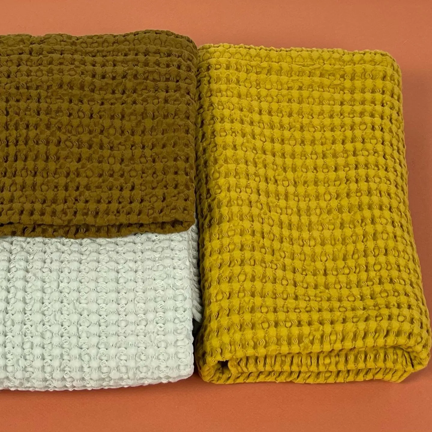 Simple Waffle Hand Towel