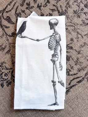 Skeleton & Crow Tea Towel