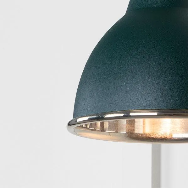 Smooth Nickel Brindley Wall Light in Dingle | From The Anvil