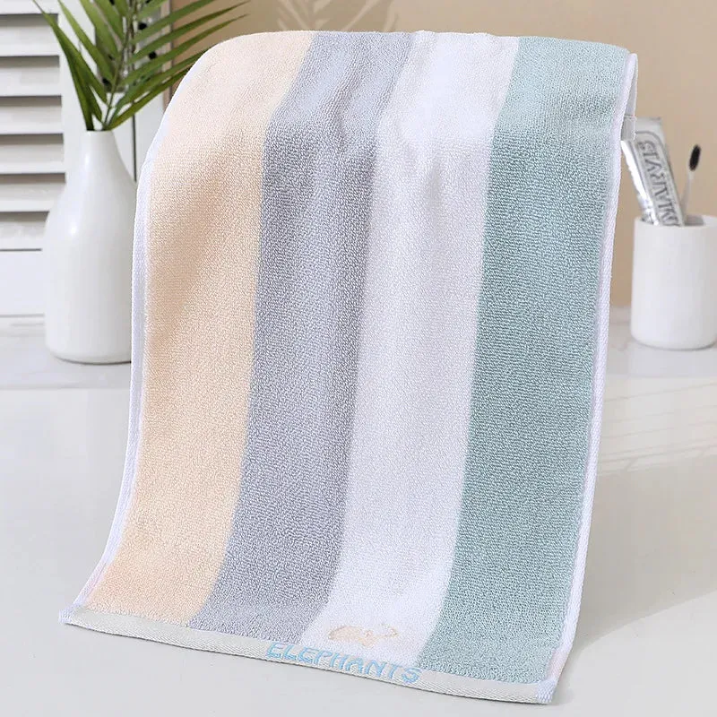 Soft Cotton Baby Towels Cartoon Children Bath Towel Newborns Handkerchief Bathing Face Washcloth Shower Towel for Kids 50x25cm