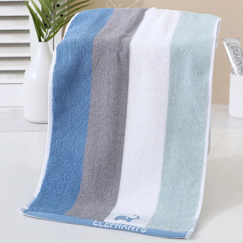 Soft Cotton Baby Towels Cartoon Children Bath Towel Newborns Handkerchief Bathing Face Washcloth Shower Towel for Kids 50x25cm