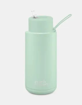 S/S Ceramic Reusable Bottle 34oz | Mint Gelato