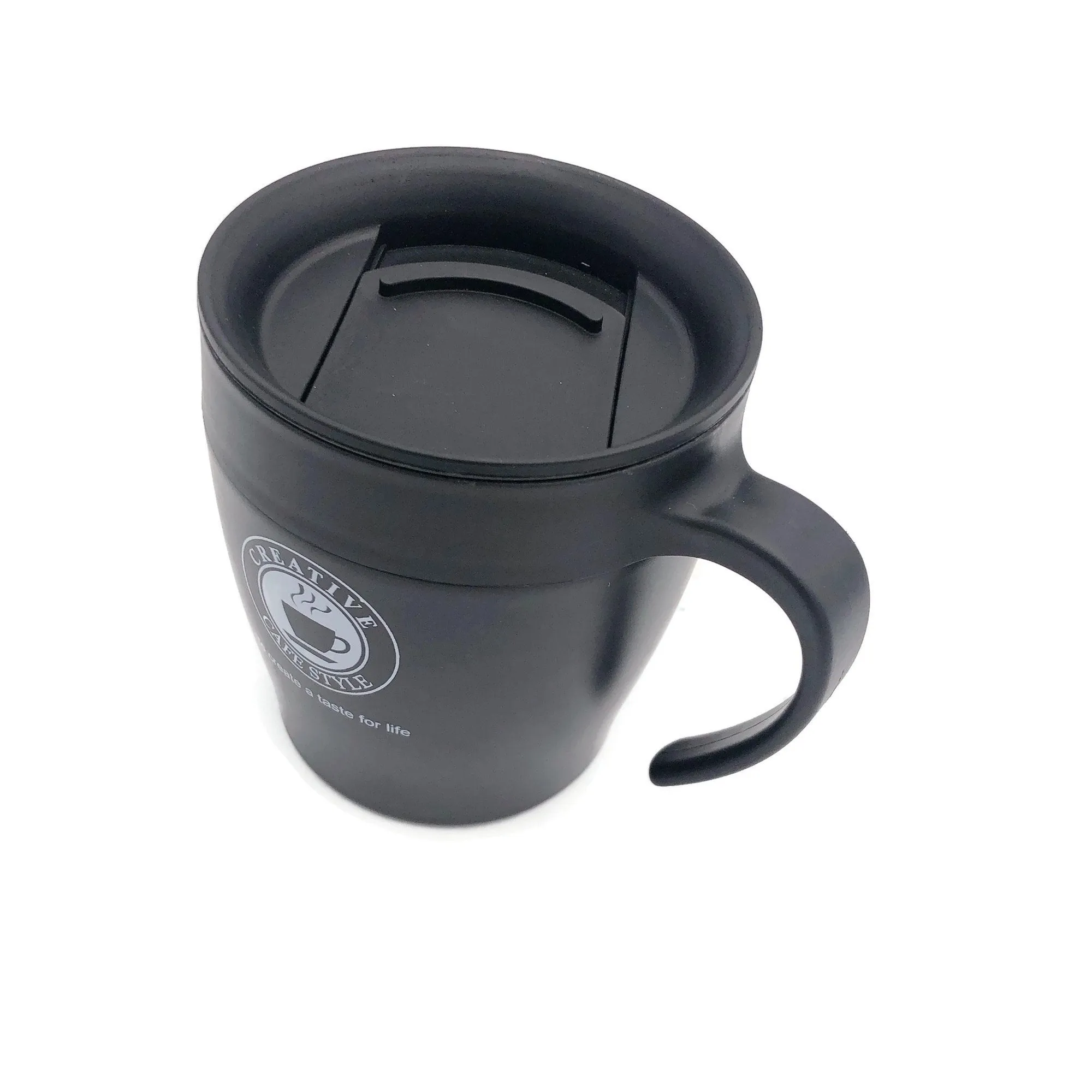 Stainless Steel Coffee Mug with Handle