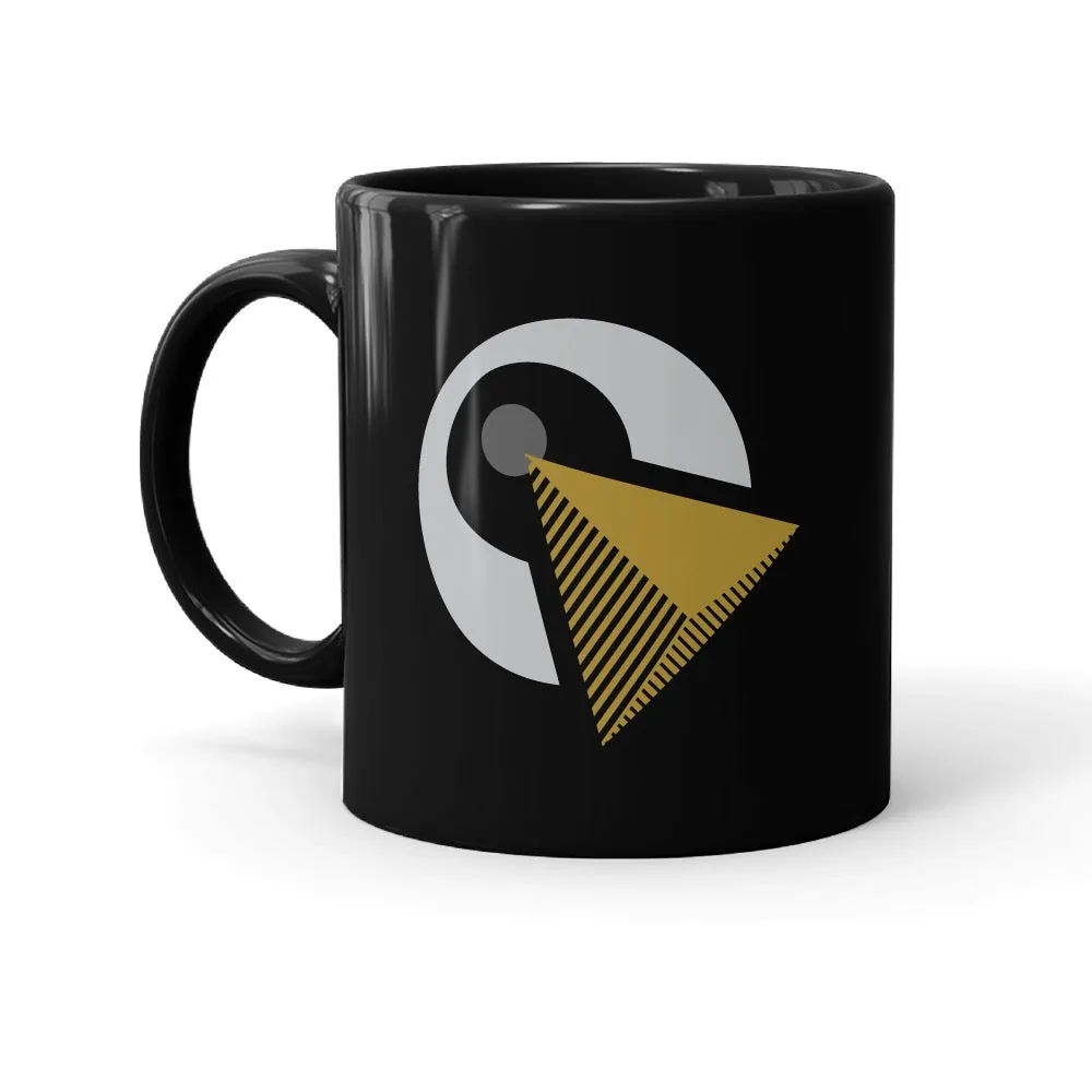 Star Trek: IDIC Symbol Black Mug