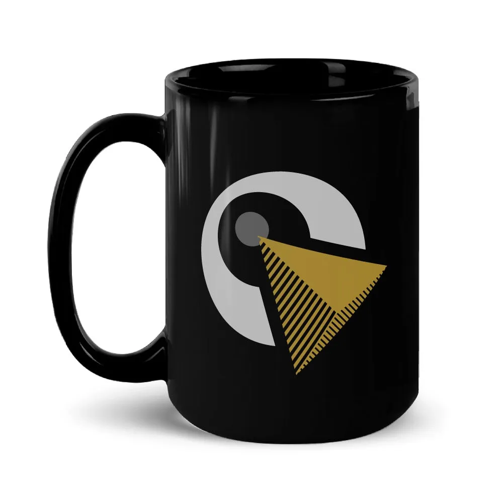 Star Trek: IDIC Symbol Black Mug