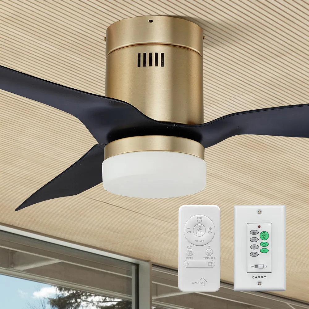 Striver Ⅱ Low Profile Smart Fan with LED light and Remote Outdoor/Indoor 48"