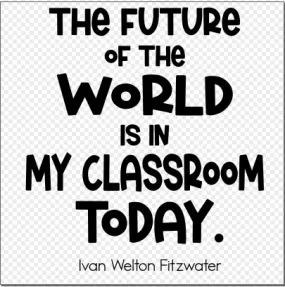 SVG DIgital File: The Future of the World is in my Classroom Today