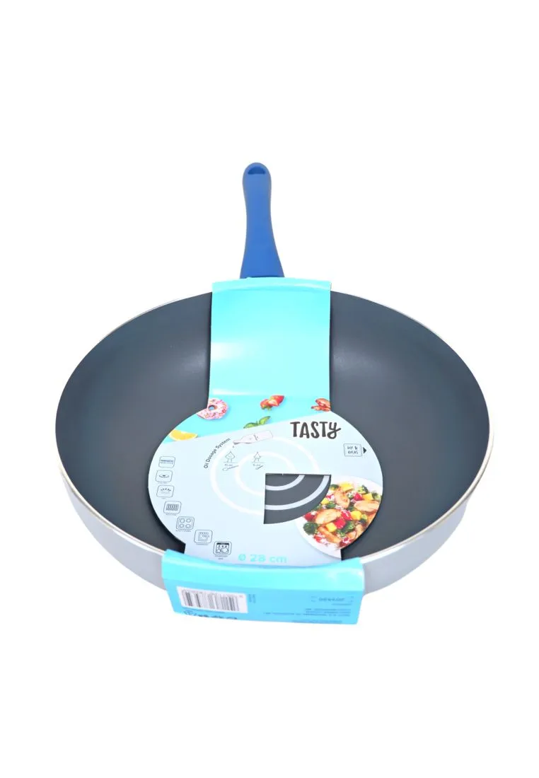 Tasty Wok Pan 28cm with Oil Dosage System