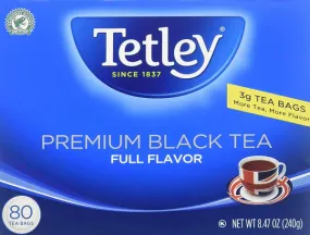 Tetley Premium Black Tea - 8.47oz