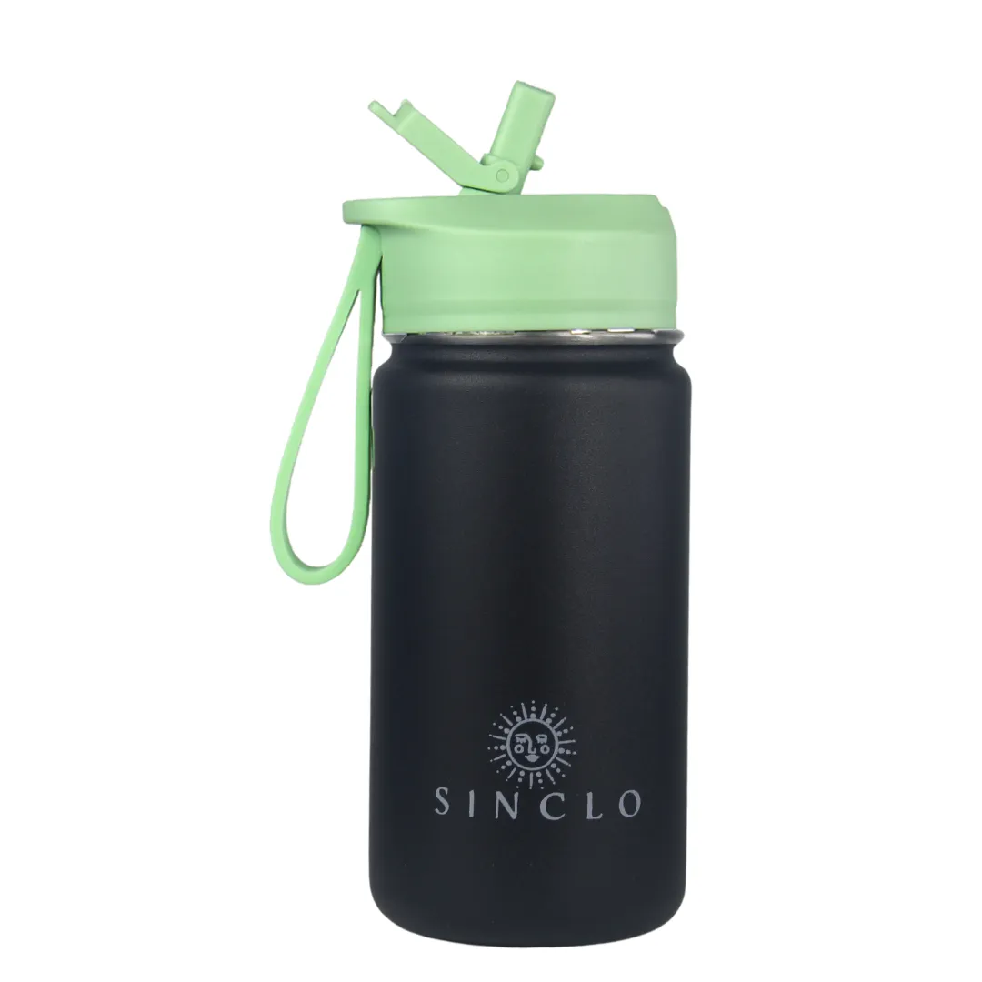 The Babi 400ml Water Bottle (Black)