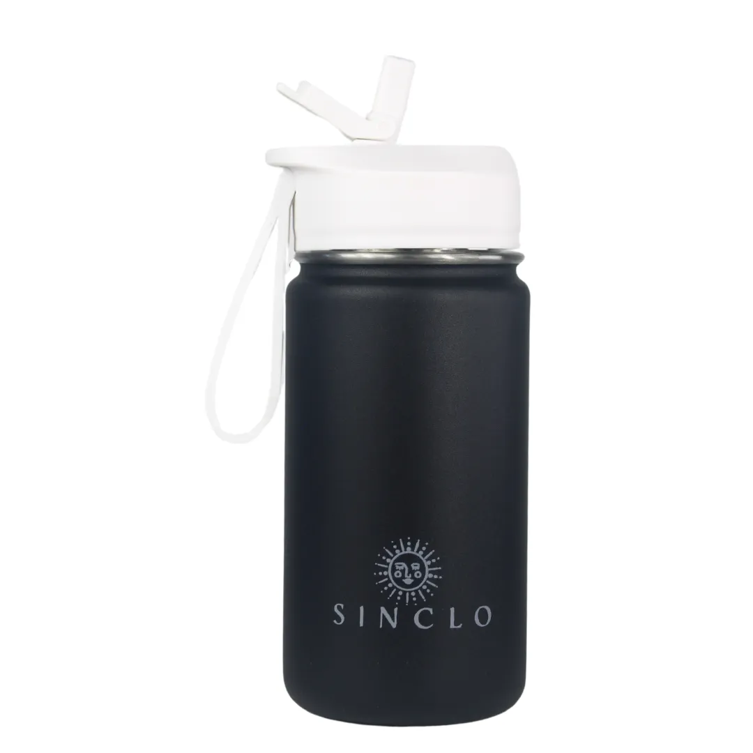 The Babi 400ml Water Bottle (Black)