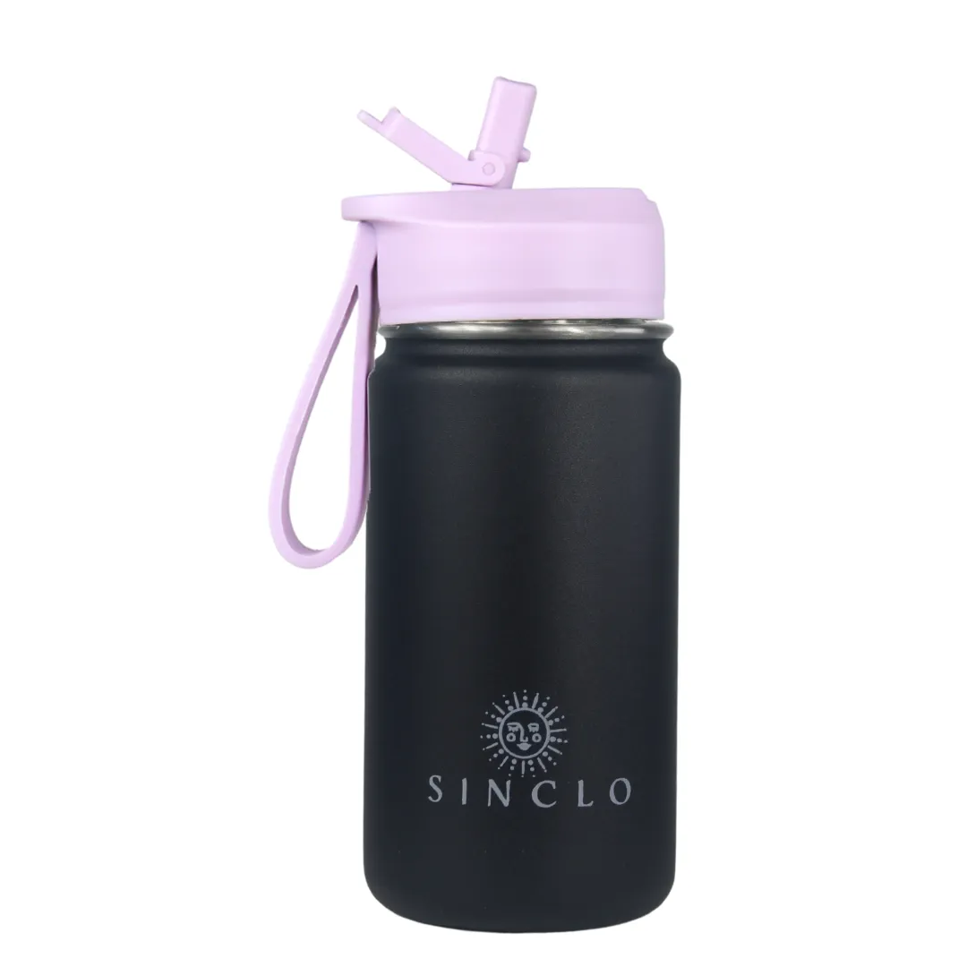 The Babi 400ml Water Bottle (Black)