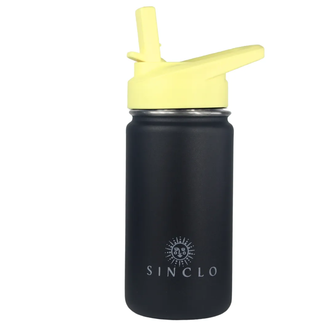 The Babi 400ml Water Bottle (Black)