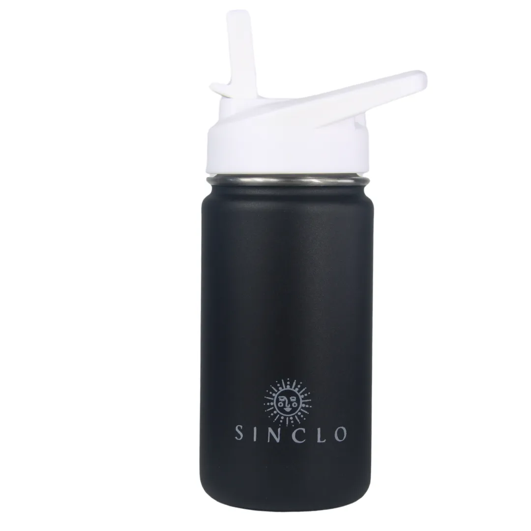 The Babi 400ml Water Bottle (Black)