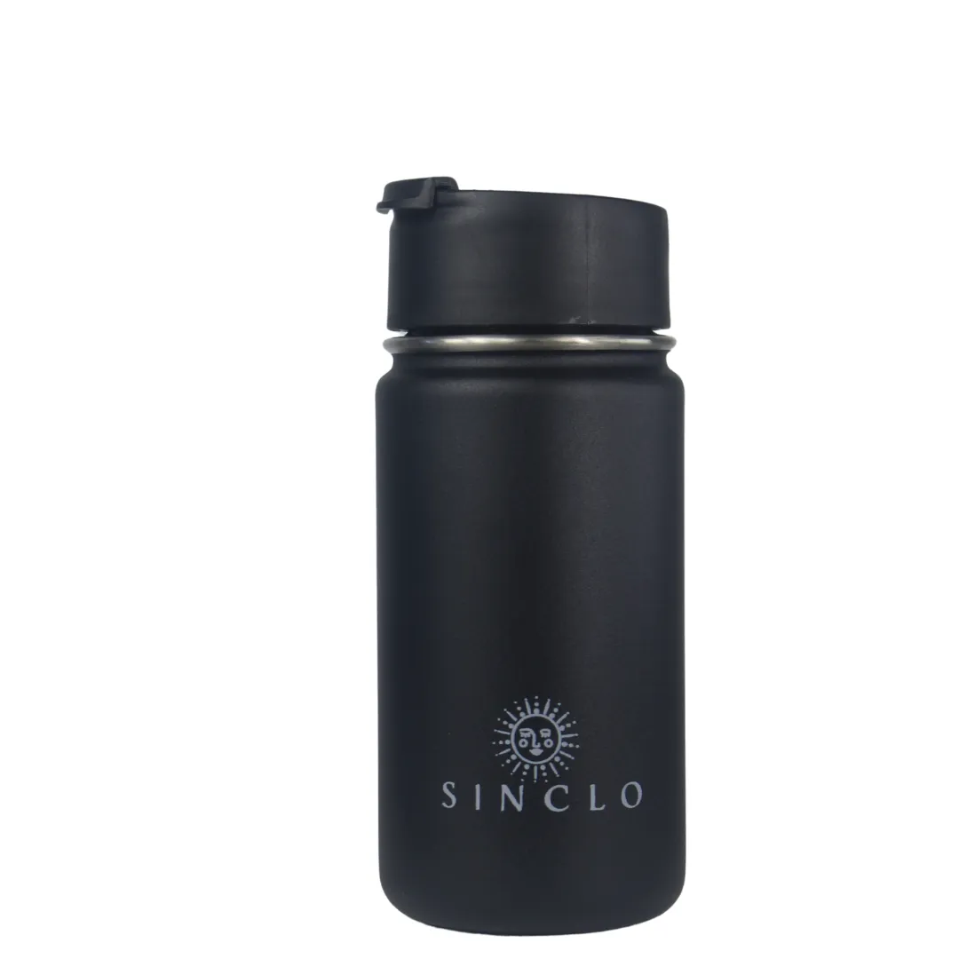 The Babi 400ml Water Bottle (Black)