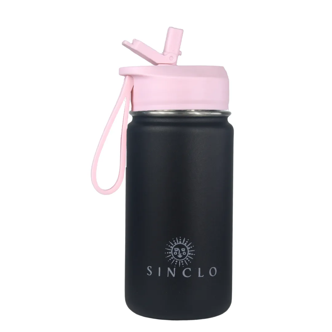 The Babi 400ml Water Bottle (Black)