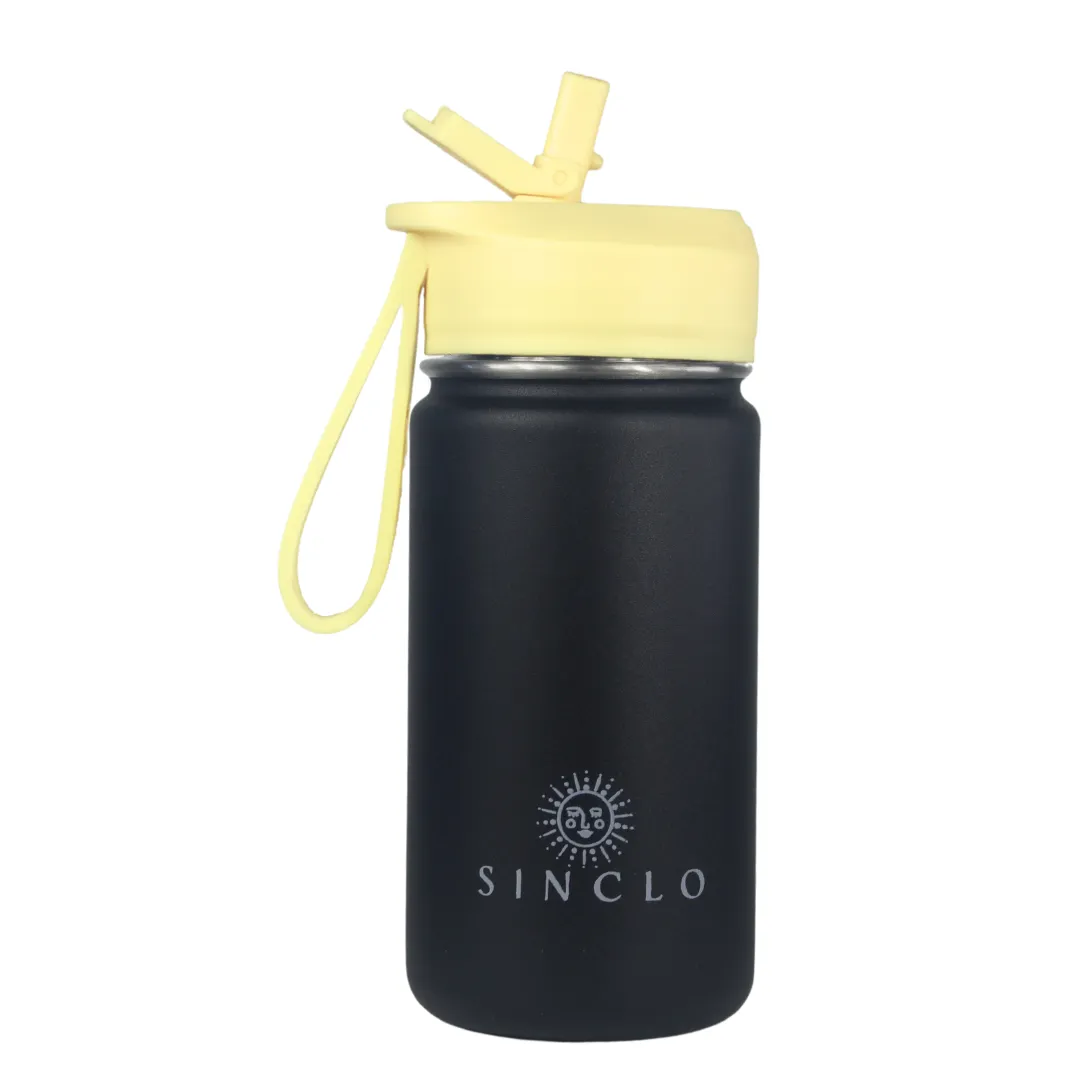 The Babi 400ml Water Bottle (Black)