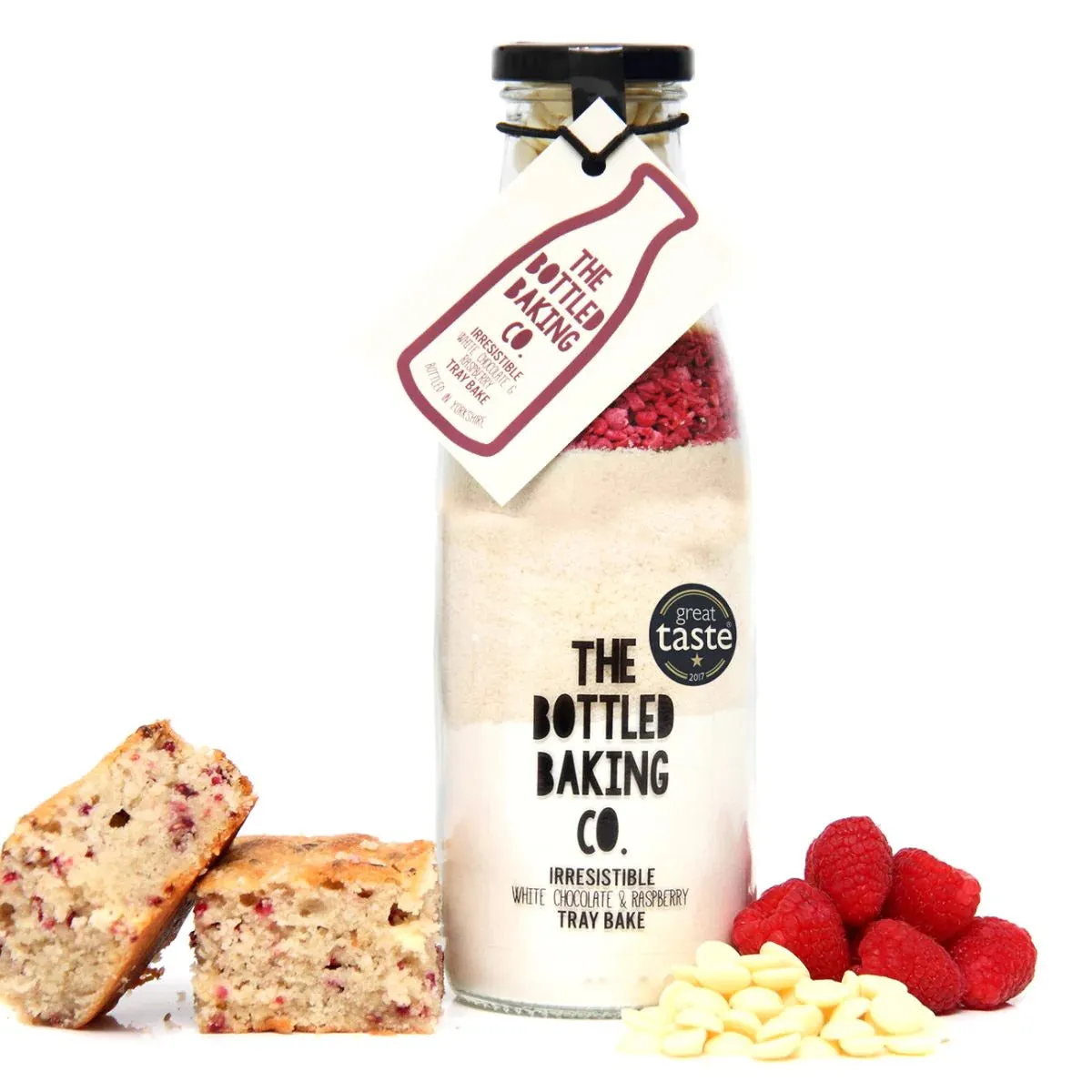 The Bottled Baking Co. White Chocolate Raspberry Baking Mix 750ml