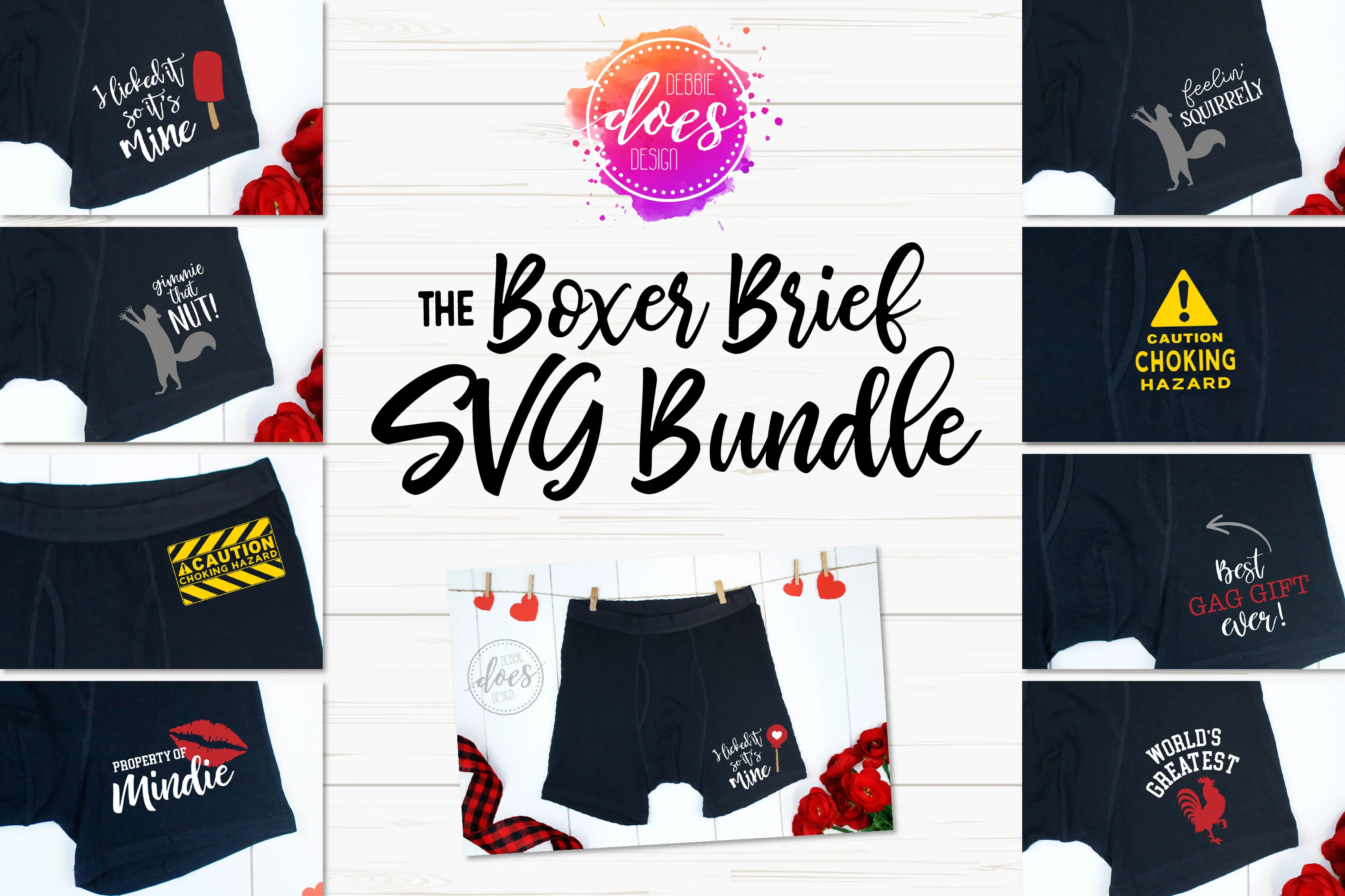 The Boxer Brief SVG Bundle