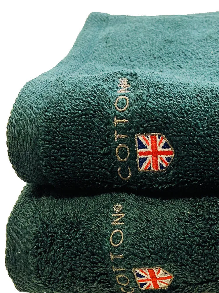 The Cotton Luxury Bath Sheet -  Verde Celdon