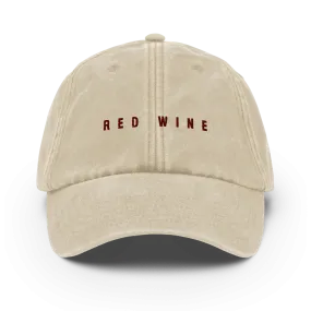 The Red Wine Vintage Hat