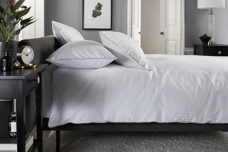 TLC Canterbury Sateen Stripe Cotton Duvet Bedlinen