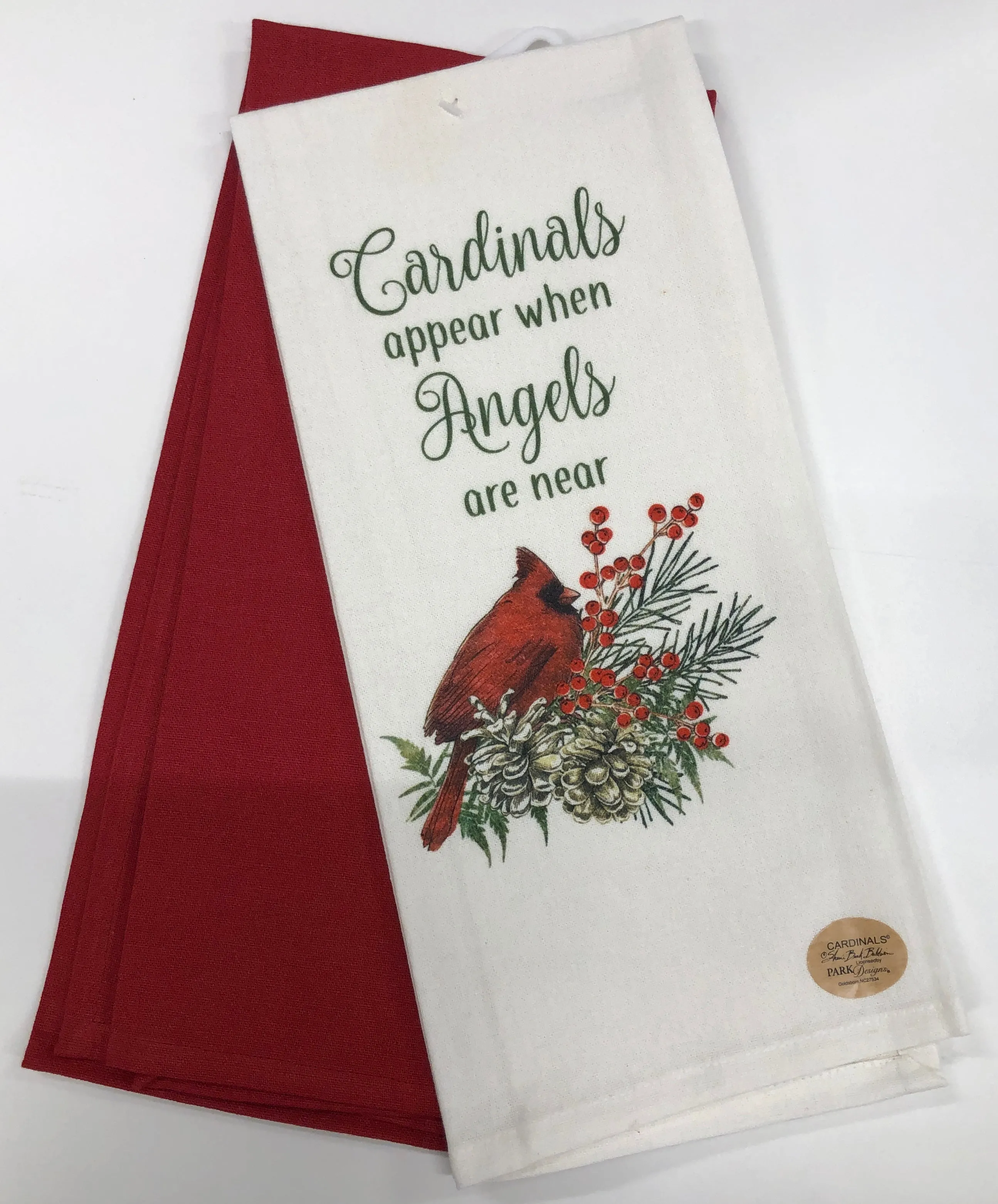 Towel - Cardinal Set/2 ~ Angels Are Near