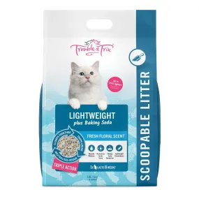 Trouble and Trix Lightweight Baking Soda Clumping Cat Litter 10L/6kg