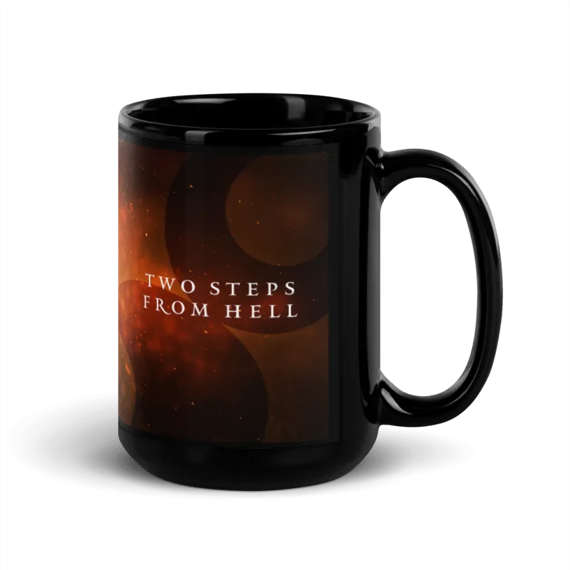 TSFH Black Glossy Mug