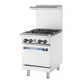 Turbo Air TAR-4 24" 4-Burner Gas Range NG