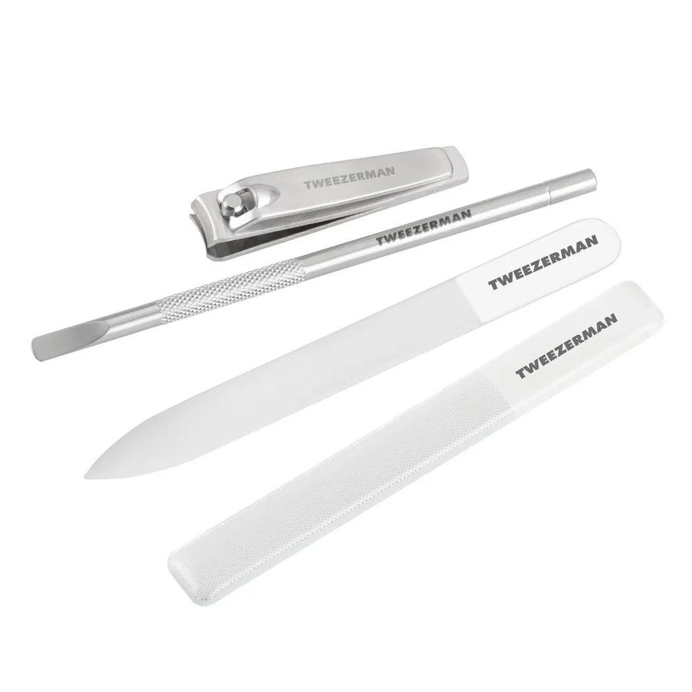 Tweezerman Glass Manicure Set