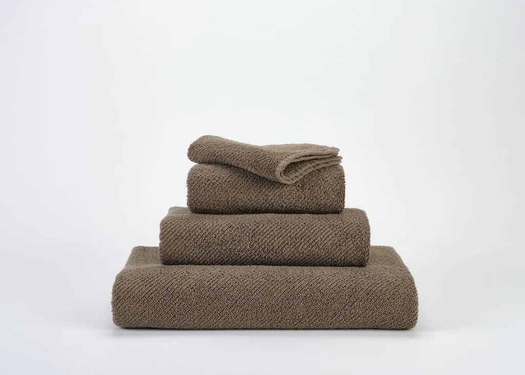 Twill 3-Piece Bath Towel Set by Abyss & Habidecor