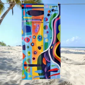 Vibrant Beach Towel - Choose Your Size