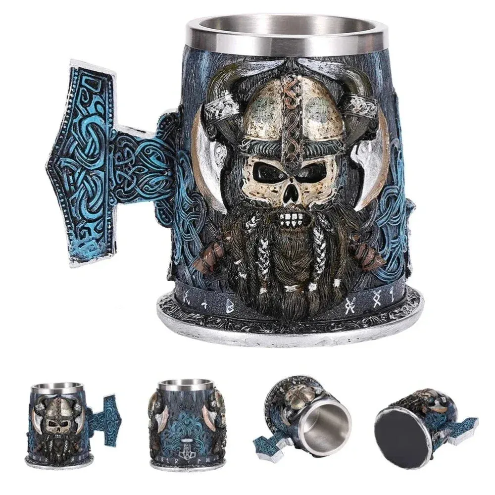 Viking Beer and Coffee Mug