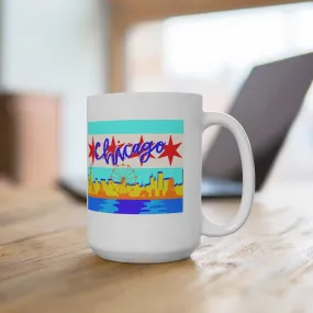 Warhol-Inspired Chicago Mug