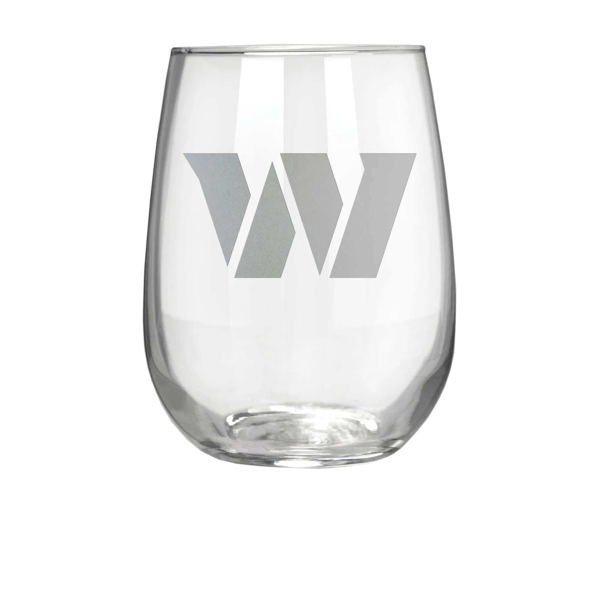 Washington Commanders 17 oz. Stemless Wine Glass