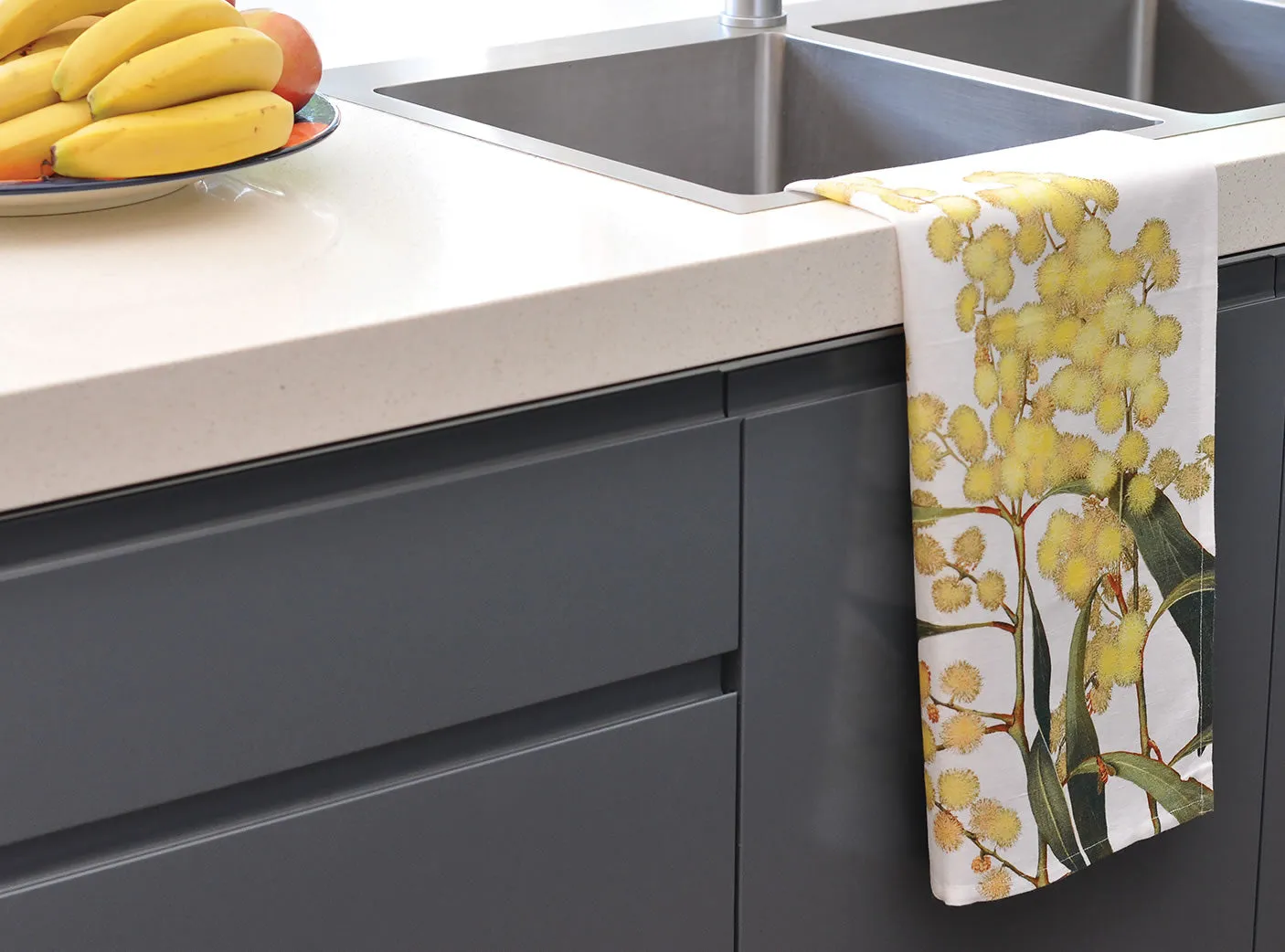 Wattle Tea Towel