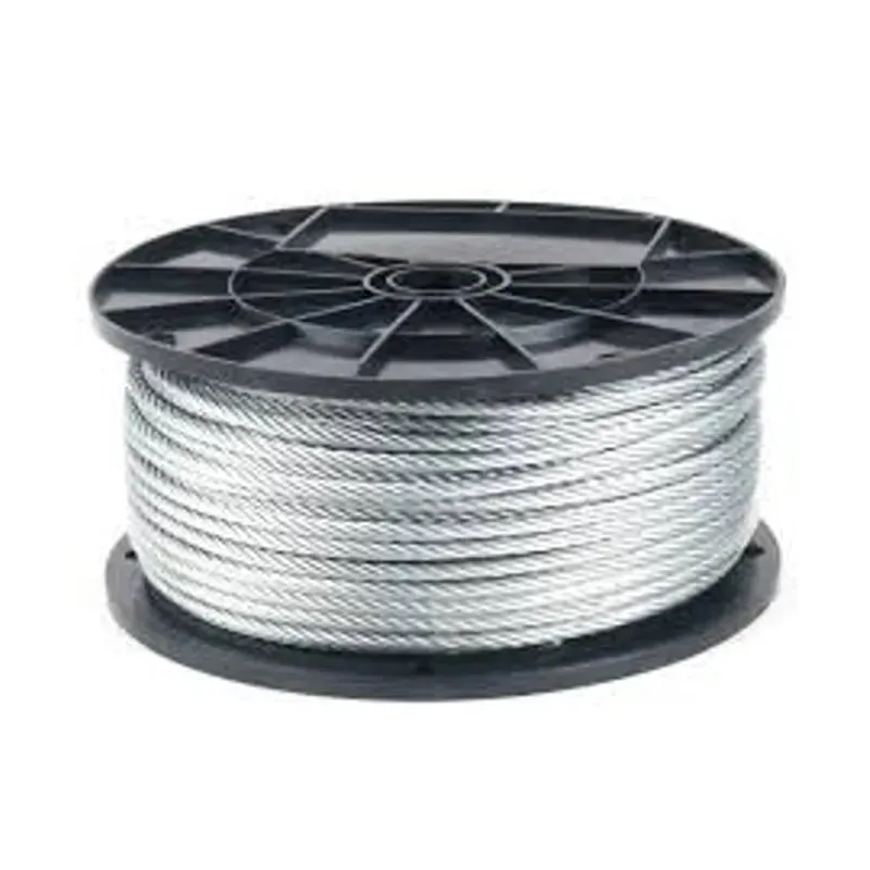 Westgate SCL-ASC-4MM-250FT Extra Duty Galvanized Aircraft Cable / Wire Rope, 250FT Roll